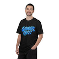 Gamer Guy T-Shirt — Blue Graffiti Gaming Tee for Men & Teens