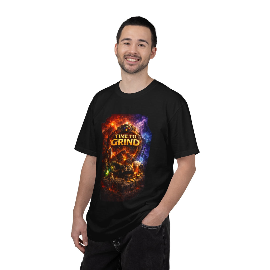 Time to Grind T-Shirt — Fantasy RPG Gaming Tee